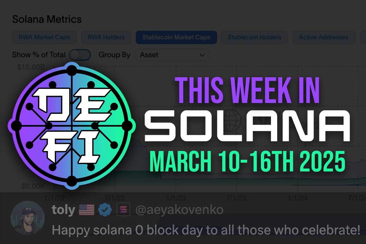 This Week in Solana - March 10-16th 2025